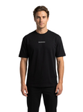MARKE 61 Black T-shirt with front and back print