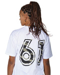 MARKE 61 Black T-shirt with front and back print